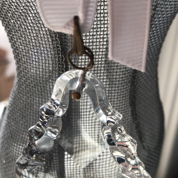 🪴🎍Antique French Flat Back Crystal 🎍🪴 - Picture 8 of 8